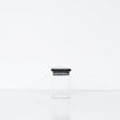 Load image into Gallery viewer, 200ml Square Glass Jar Black