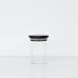 Load image into Gallery viewer, Round Glass Jars Black