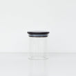 Load image into Gallery viewer, Round Glass Jars Black