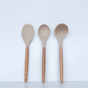 Beige Utensil Set