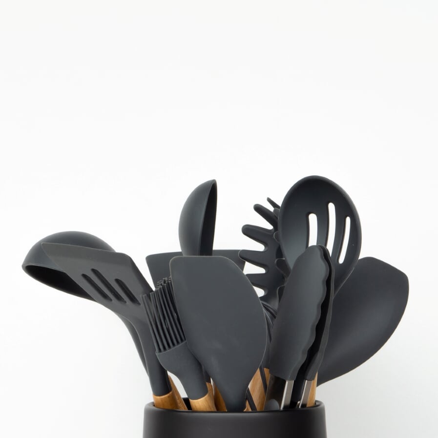 Grey Utensil Set 11pc