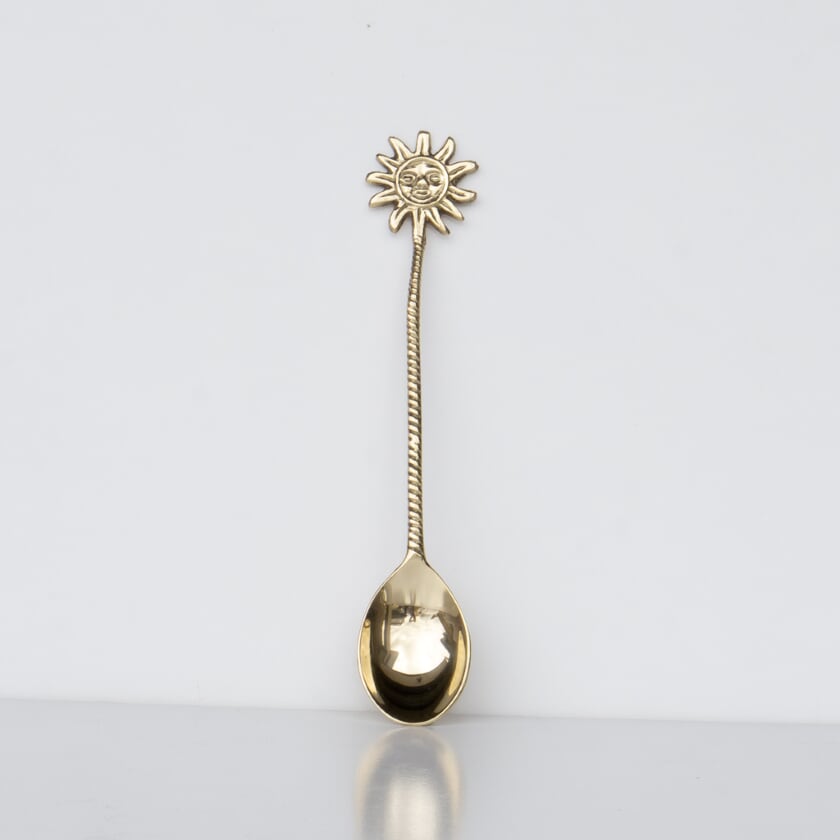 Sun Spoon Brass