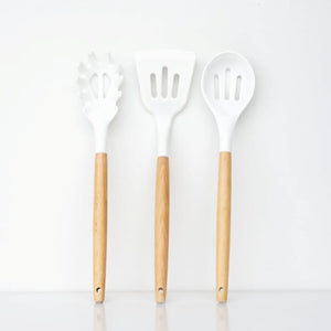 White Utensil Set